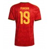 Belgia Diego Moreira #19 Hjemmedrakt VM 2026 Kortermet